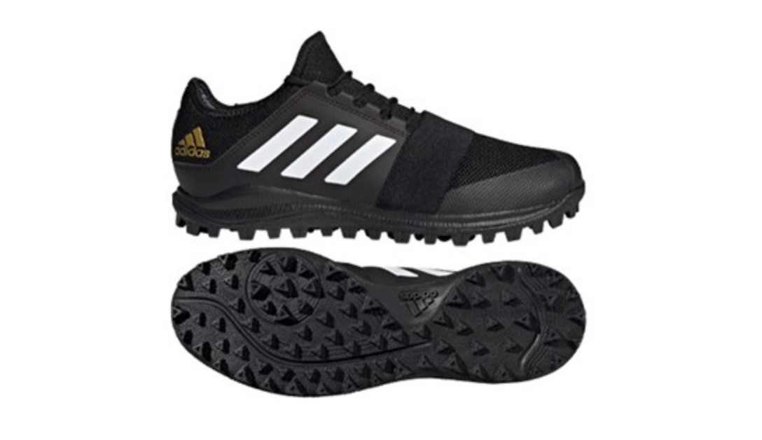 Adidas Divox Black Hockey Shoes