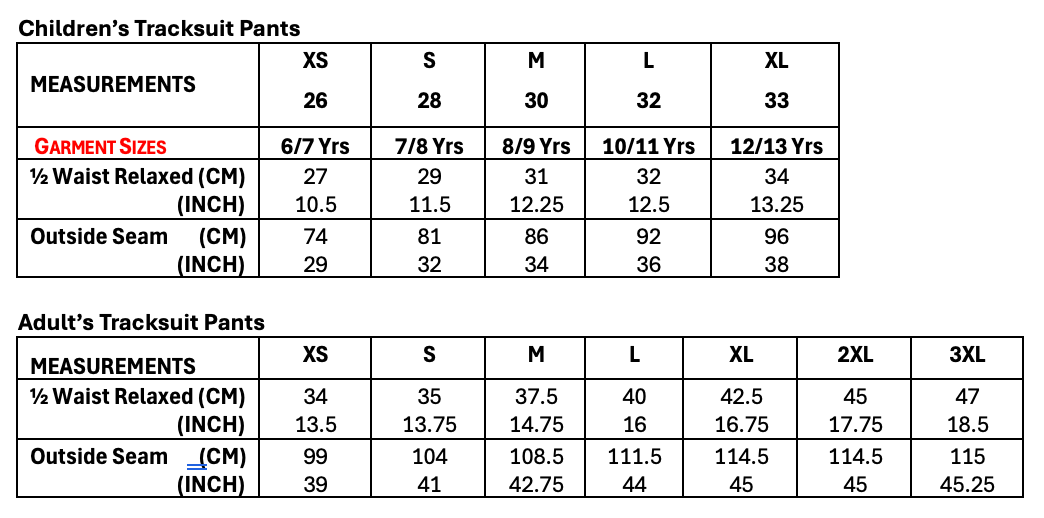 2025/26 DHJ Tracksuit Trousers