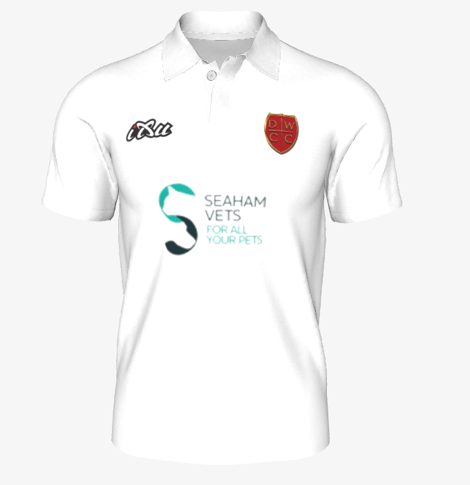 Dawdon CC White Shirt
