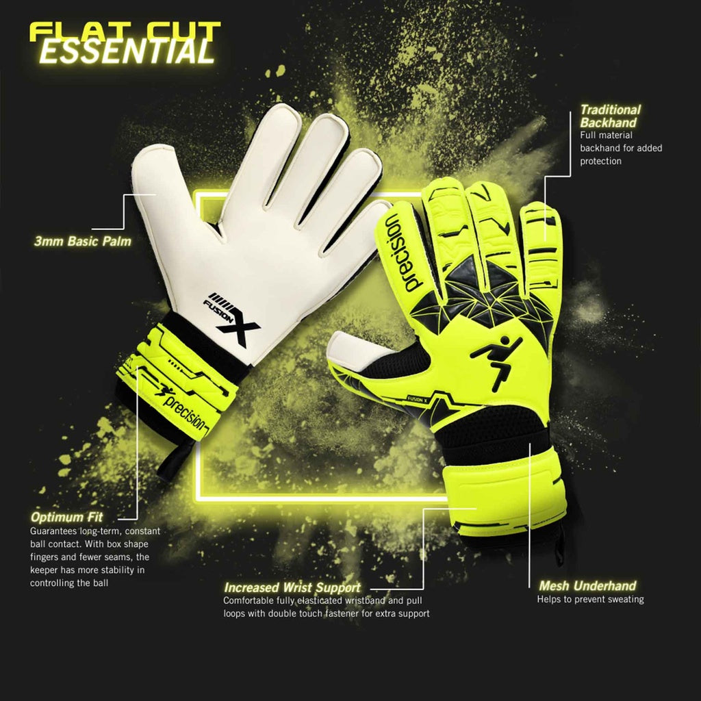 Precision Fusion X Flat Cut GK Gloves