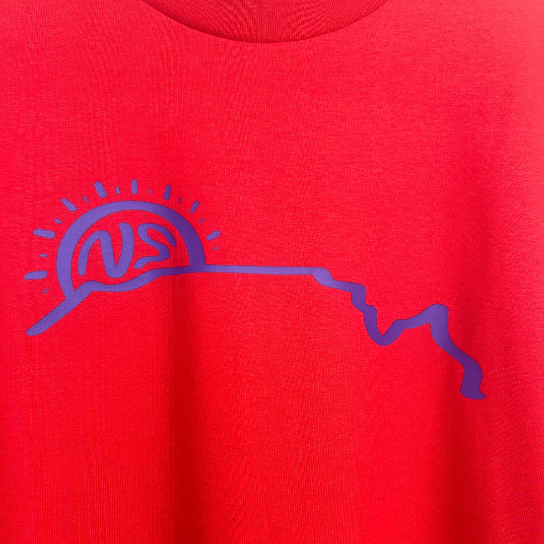 NS short sleeve everyday tee (red)