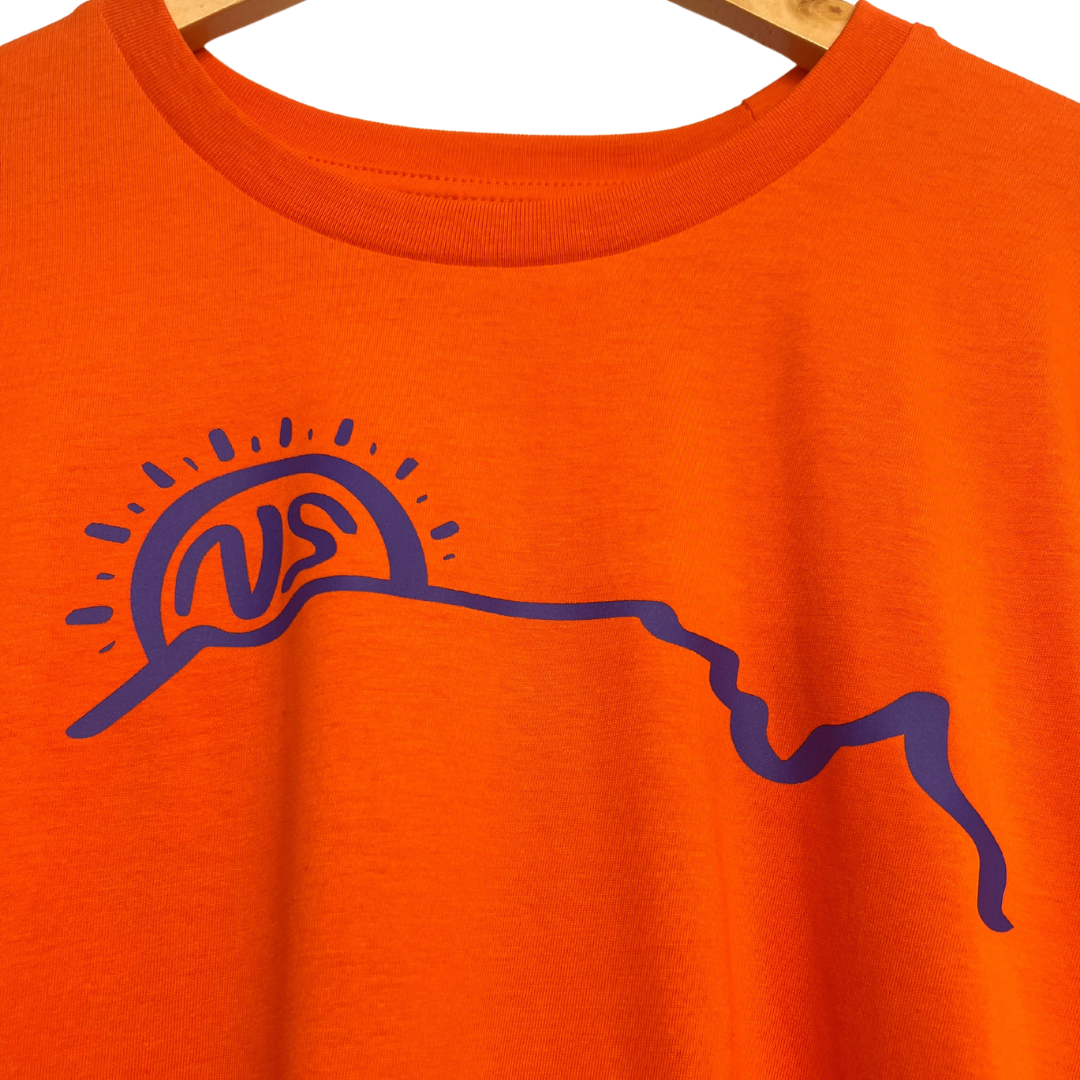 NS short sleeve everyday tee (orange)