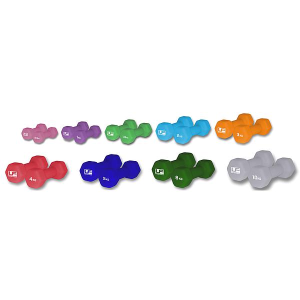 Urban Fitness Hex Dumbbells