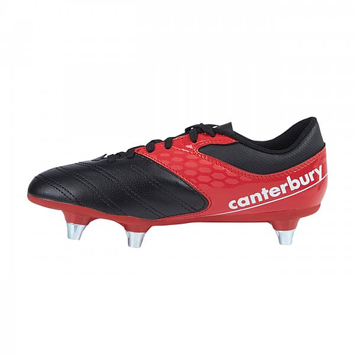 Canterbury Phoenix Raze Rugby Boot (Black/Red)