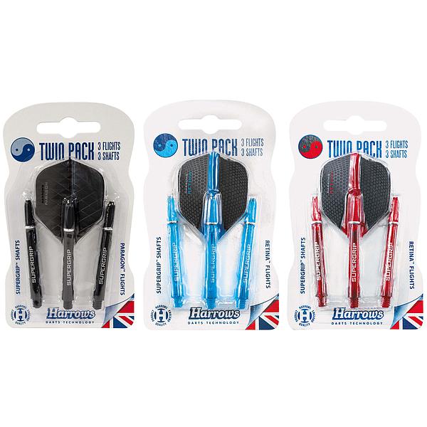Harrows Pack of Flights and Shafts