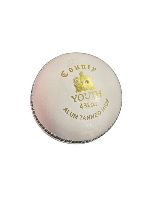 NS County White Cricket Ball