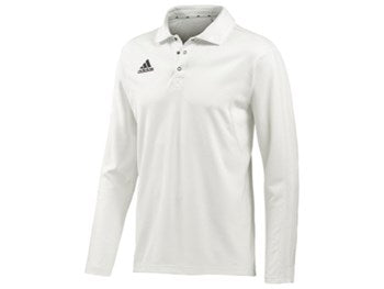 Adidas Long Sleeve Cricket Shirt