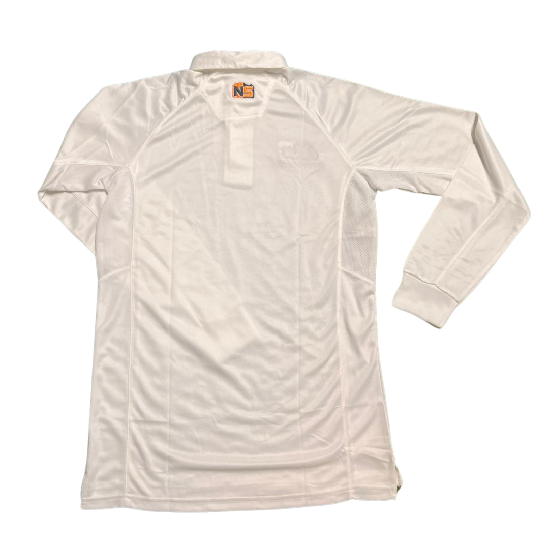 IXU White Long Sleeve Shirt