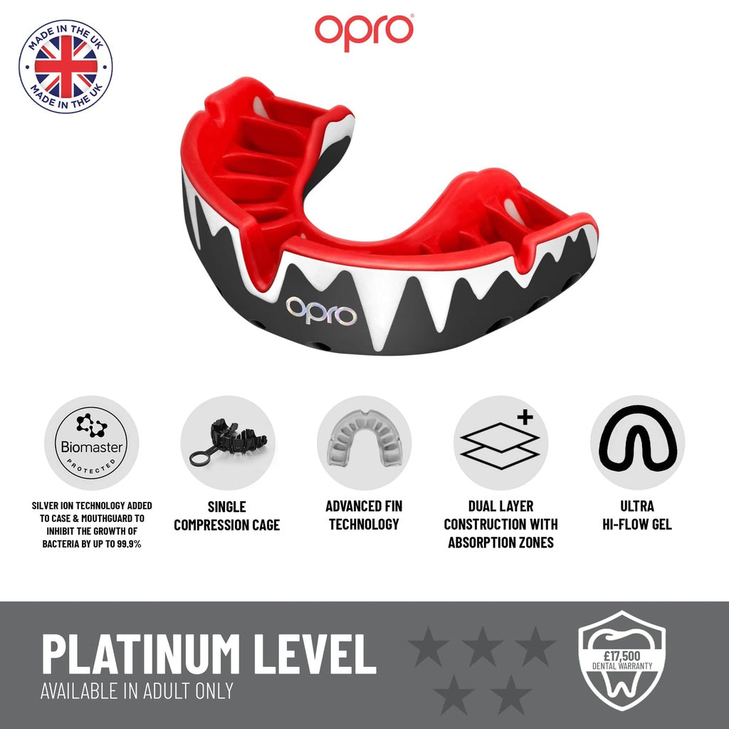 OPRO PLATINUM Fangz Mouthguard