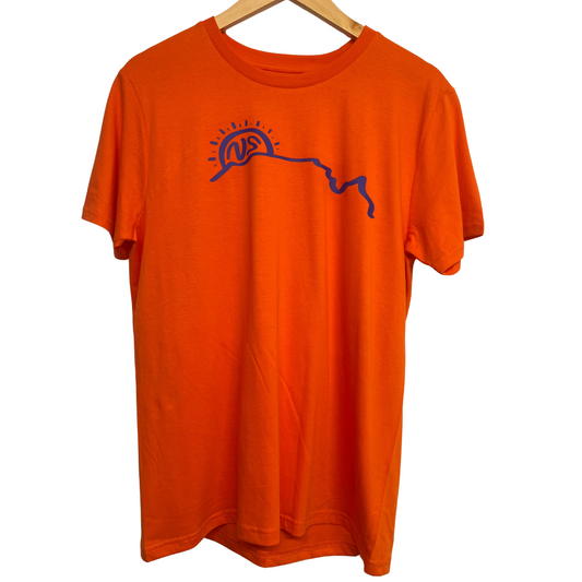 NS short sleeve everyday tee (orange)