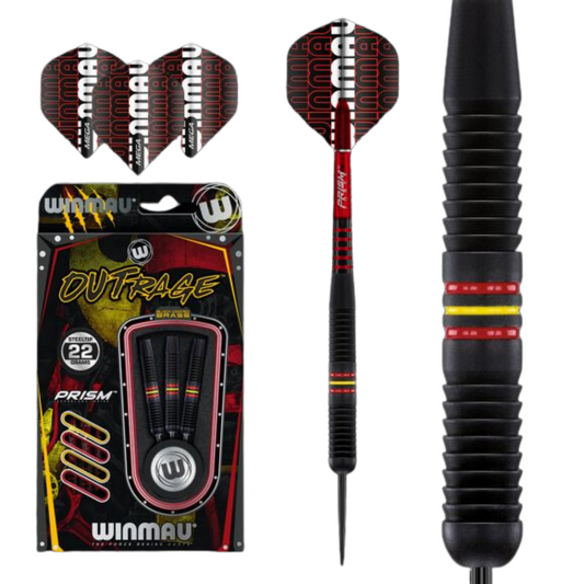 Winmau Outrage Brass Darts