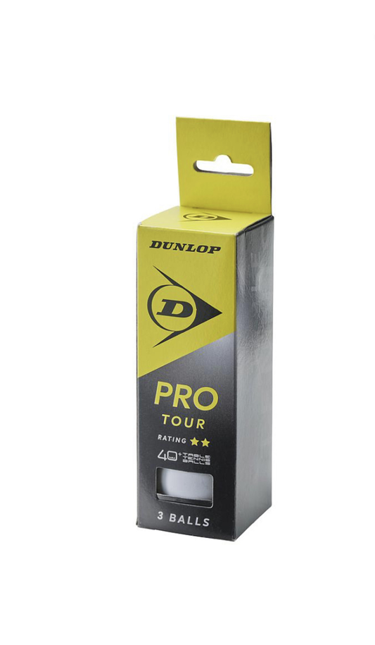 Dunlop Pro Tour TT Balls (3pk)